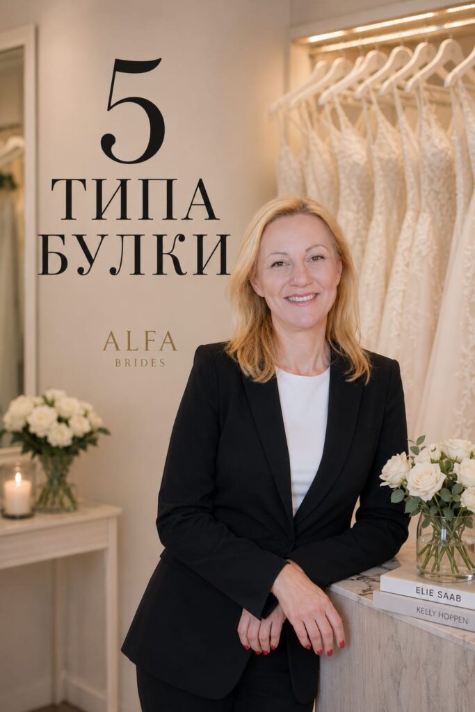 Емилия Куркутиади в бутик Alfa Brides по време на авторска статия за избора на булчинска рокля